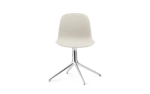 Normann Copenhagen Bürostühle | Sitzgelegenheiten^Form Swivel 4L Stuhl, Aluminium - Main Line Flax 20