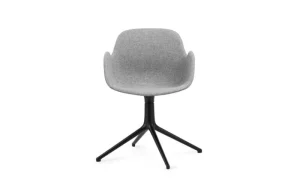 Normann Copenhagen Bürostühle | Sitzgelegenheiten^Form Swivel 4L Armlehnstuhl, Schwarz - Synergy 16