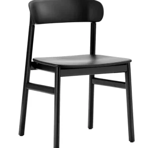 Stolab Sitzgelegenheiten-Normann Copenhagen Herit Stuhl, Eiche schwarz – Schwarz