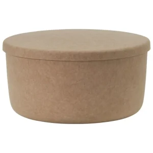 Normann Copenhagen Aufbewahrungsbehälter | Aufbewahrungsbehälter^Hide Aufbewahrungs-Pouf, groß, Sandbeige