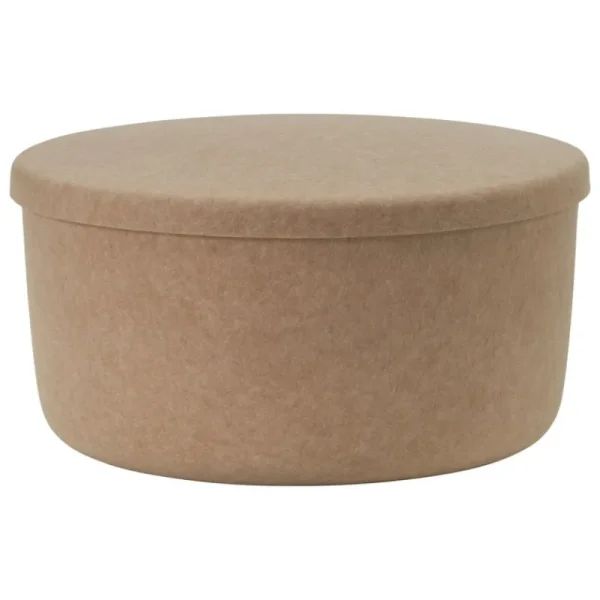 Normann Copenhagen Aufbewahrungsbehälter | Aufbewahrungsbehälter^Hide Aufbewahrungs-Pouf, groß, Sandbeige