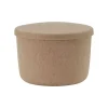 Normann Copenhagen Aufbewahrungsbehälter | Aufbewahrungsbehälter^Hide Aufbewahrungs-Pouf, klein, Sandbeige