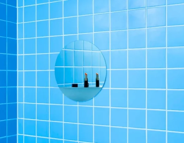 Normann Copenhagen Badezimmerspiegel | Spiegel^Horizon Spiegel, rund, Edelstahl