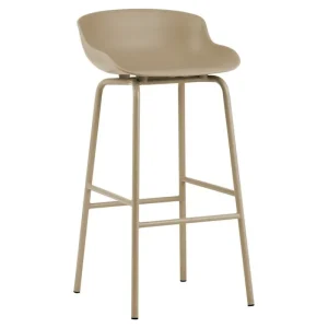 FDB Mu00f8bler Sitzgelegenheiten-Normann Copenhagen Hyg Barhocker, 75 cm, Sand