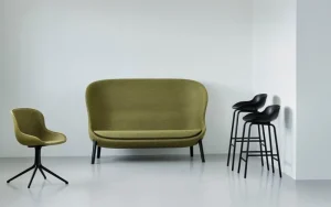 Maze Sitzgelegenheiten-Normann Copenhagen Hyg Barhocker, 65 cm, Schwarz