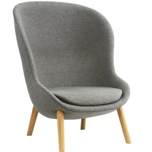 Made by Choice Sitzgelegenheiten-Normann Copenhagen Hyg Loungesessel, hoch, Eiche - Main Line Flax 26