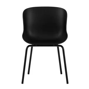 Fredericia Sitzgelegenheiten-Normann Copenhagen Hyg Stuhl, Schwarz