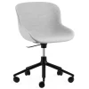 Normann Copenhagen Sitzgelegenheiten-Hyg Stuhl mit 5 Rollen, drehbar, Schwarz – Synergy 16