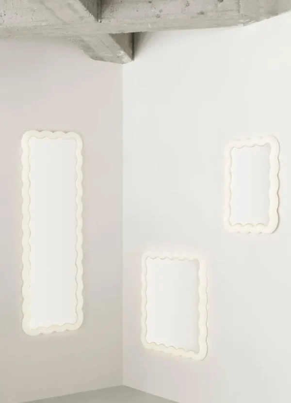 Design House Stockholm Spiegel-Normann Copenhagen Illu Spiegel, 65 x 50 cm, Weiß