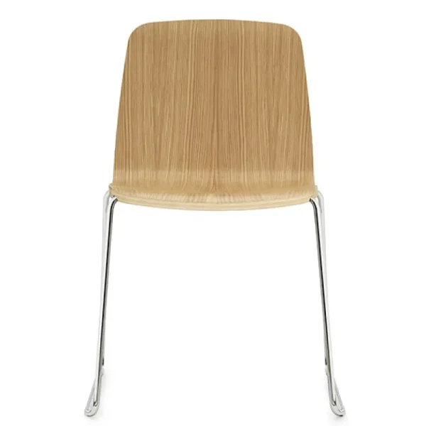 HAY Sitzgelegenheiten-Normann Copenhagen Just Chair, Eiche – Chrom