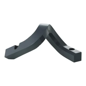 Nedre Foss Kerzen Und Kerzenhalter-Normann Copenhagen Kerzenhalter Crooked Two, grau