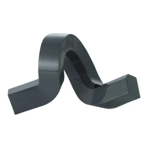 HAY Kerzen Und Kerzenhalter-Normann Copenhagen Kerzenhalter Crooked One, grau