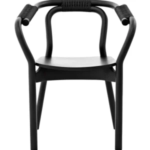 Viccarbe Sitzgelegenheiten-Normann Copenhagen Knot Stuhl, schwarz