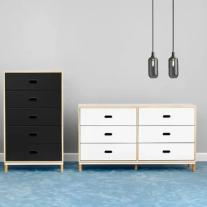 Normann Copenhagen Aufbewahrungsmöbel-Kommode Kabino mit 6 Schubladen, weiß
