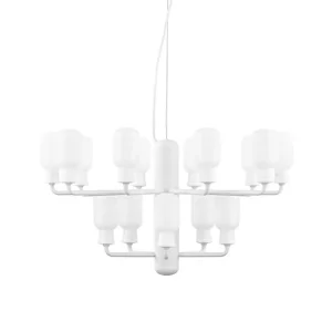 Nuura Deckenleuchten-Normann Copenhagen Kronleuchter Amp, klein, weiß