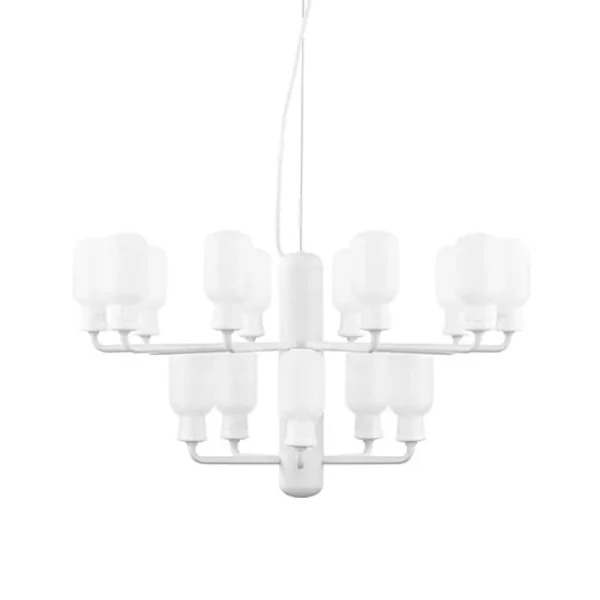 Nuura Deckenleuchten-Normann Copenhagen Kronleuchter Amp, klein, weiß