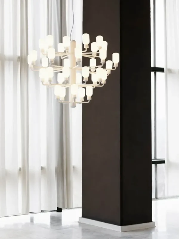 Sammode Deckenleuchten-Normann Copenhagen Kronleuchter Amp, groß, weiß