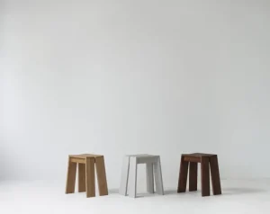 Normann Copenhagen Sitzgelegenheiten-Let Hocker, hellgrau