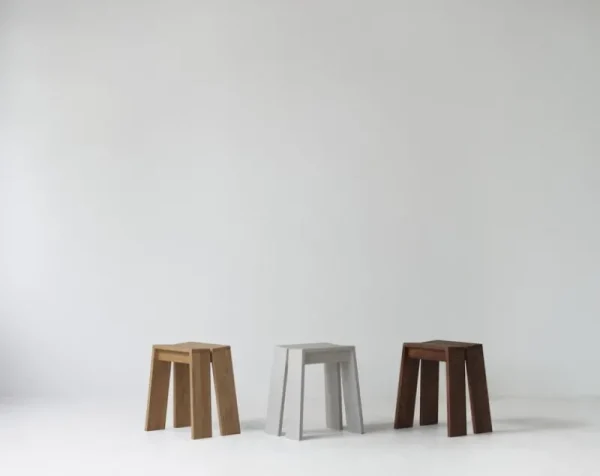 Normann Copenhagen Sitzgelegenheiten-Let Hocker, hellgrau
