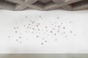 Normann Copenhagen Garderoben Und Kleiderbügel^Loop Haken, groß, gebürstetes Zink