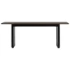 HAY Tische-Normann Copenhagen Panel Tisch, 90 x 200 cm, schwarz – dunkelbraun