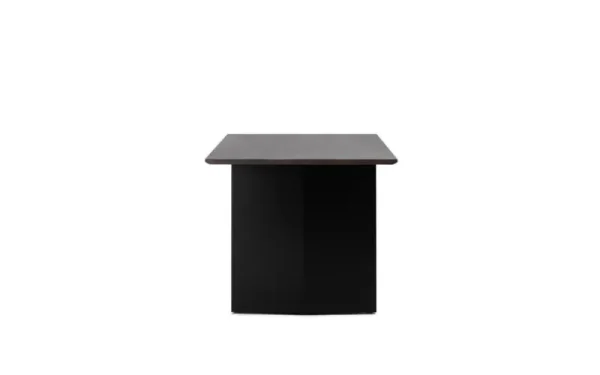 HAY Tische-Normann Copenhagen Panel Tisch, 90 x 200 cm, schwarz – dunkelbraun