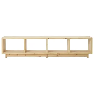 &Tradition Aufbewahrungsmöbel | Regale-Normann Copenhagen Plank Bücherregal, niedrig, UV-lackiertes Kiefernholz