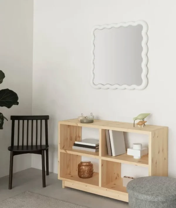 Normann Copenhagen Regale-Plank Bücherregal, mittelhoch, UV-lackiertes Kiefernholz