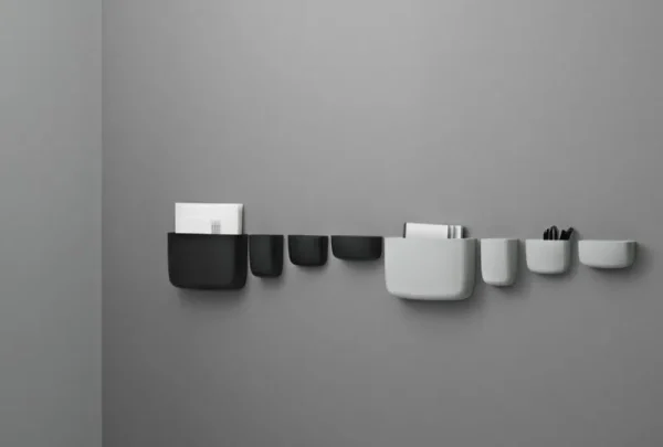 Normann Copenhagen Aufbewahrungsbehälter^Pocket Organizer 2, hellgrau
