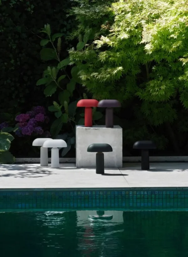 Normann Copenhagen Tischlampen | Tragbare Lampen-Porta Tischleuchte, tragbar, Schwarz