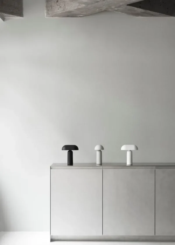 HAY Tischlampen | Tragbare Lampen-Normann Copenhagen Porta Tischleuchte, tragbar, Weiß
