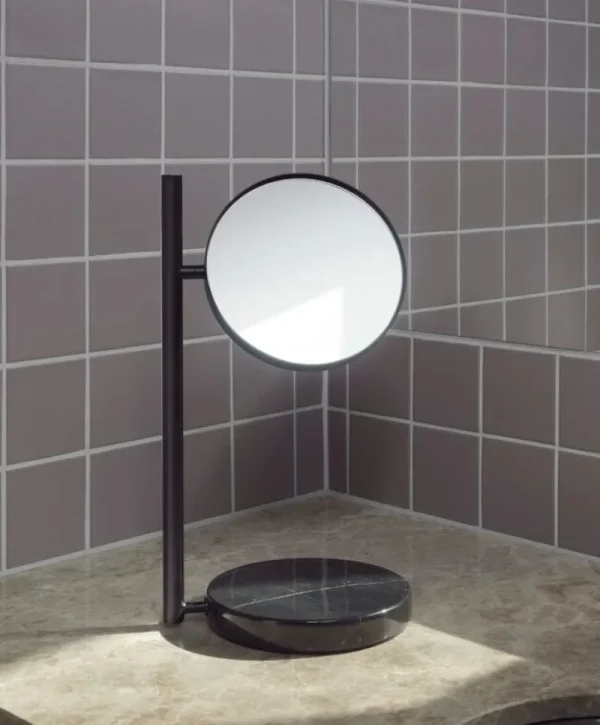 Magis Spiegel-Normann Copenhagen Pose Tischspiegel, Schwarz