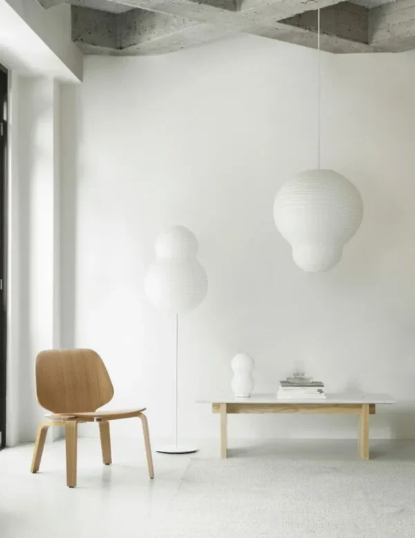 Finnish Design Shop Tischlampen-Normann Copenhagen Puff Twist Tischleuchte, Weiß
