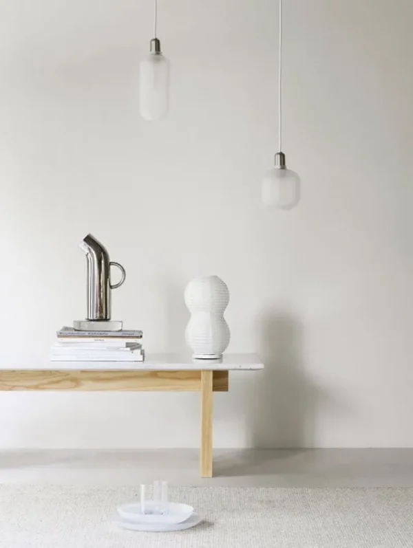 Finnish Design Shop Tischlampen-Normann Copenhagen Puff Twist Tischleuchte, Weiß