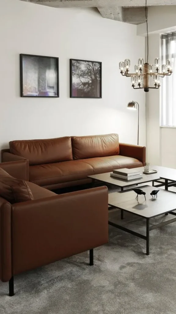 Normann Copenhagen Sitzgelegenheiten-Rar Sessel, Cognac Omaha-Leder