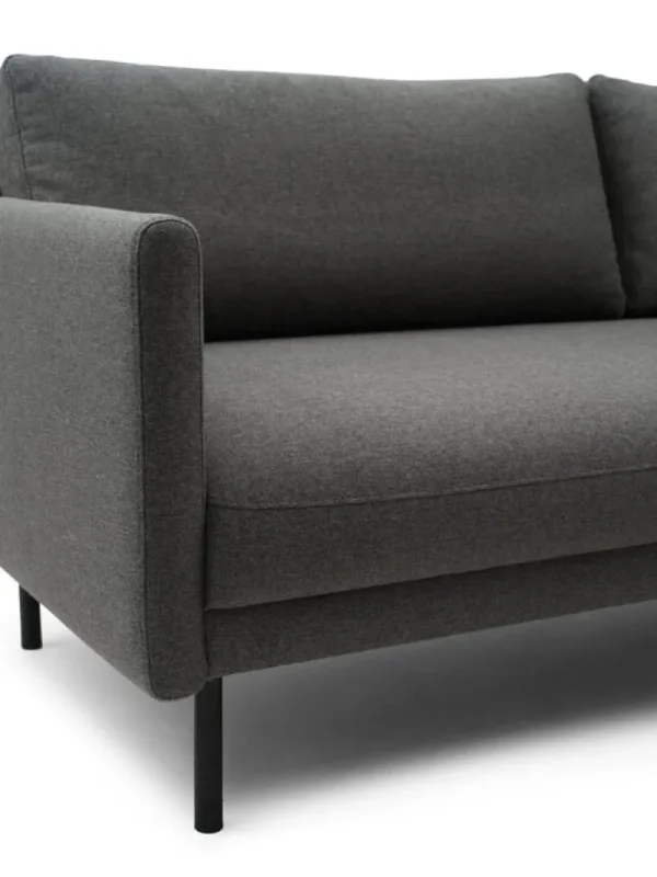 Fogia Sofas Und Liegen-Normann Copenhagen Rar Sofa, 3-Sitzer, Re-born dunkelgrau