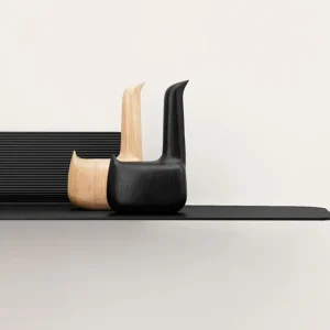 Woud Regale-Normann Copenhagen Regal Jet, 80 cm, schwarz