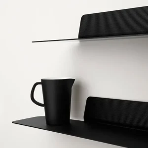 Woud Regale-Normann Copenhagen Regal Jet, 80 cm, schwarz