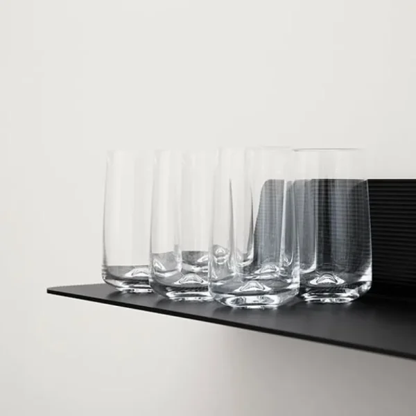 Woud Regale-Normann Copenhagen Regal Jet, 80 cm, schwarz