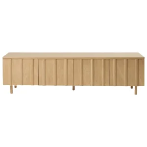 Woud Aufbewahrungsmöbel-Normann Copenhagen Rib Sideboard, niedrig, 175 cm, Eiche