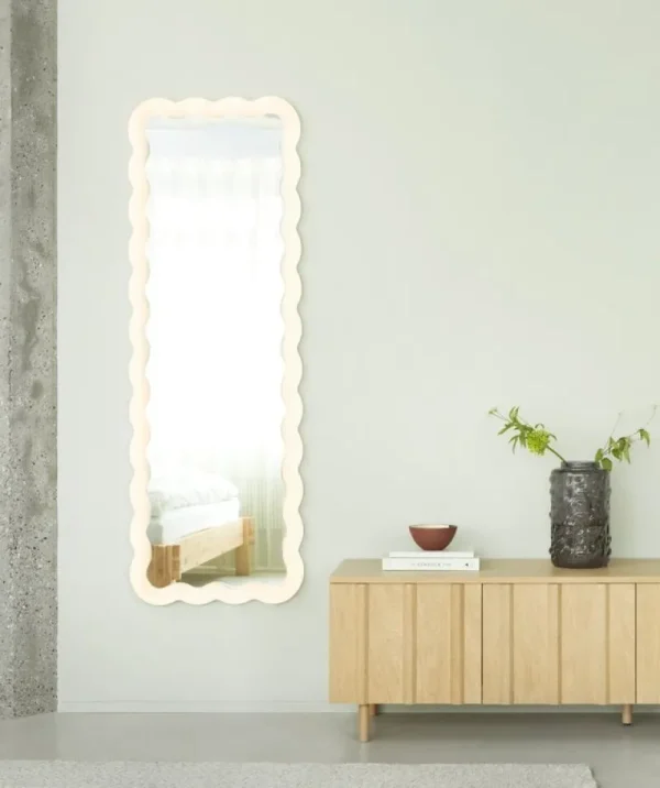 Woud Aufbewahrungsmöbel-Normann Copenhagen Rib Sideboard, niedrig, 175 cm, Eiche
