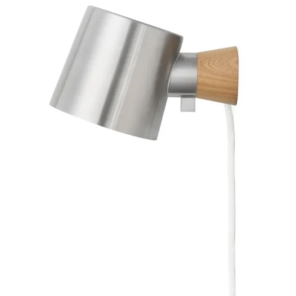 Tom Dixon Wandleuchten-Normann Copenhagen Rise Wandleuchte, Edelstahl