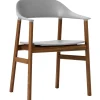 Normann Copenhagen Sitzgelegenheiten-Sessel Herit, Eiche geräuchert – grau
