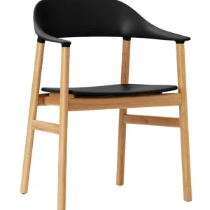 Hem Sitzgelegenheiten-Normann Copenhagen Sessel Herit, Eiche – schwarz
