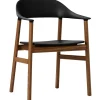 Normann Copenhagen Sitzgelegenheiten-Sessel Herit, Eiche geräuchert – schwarz
