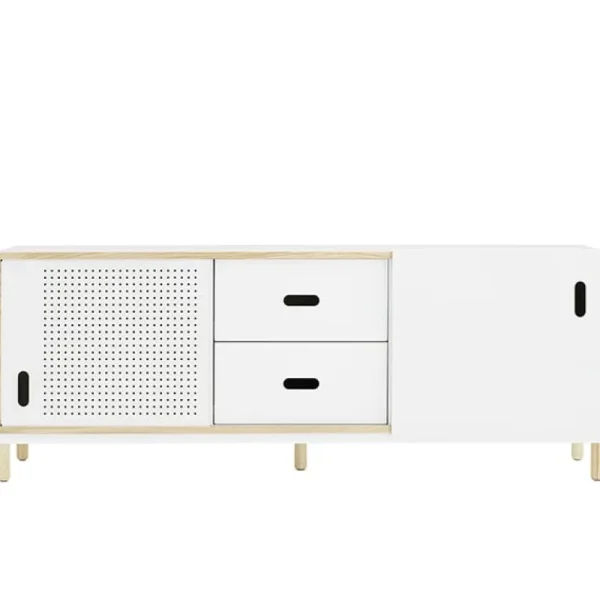 Kartell Aufbewahrungsmöbel-Normann Copenhagen Sideboard Kabino mit Schubladen, weiß