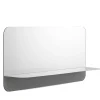 Normann Copenhagen Badezimmerspiegel | Spiegel^Spiegel Horizon horizontal, grau
