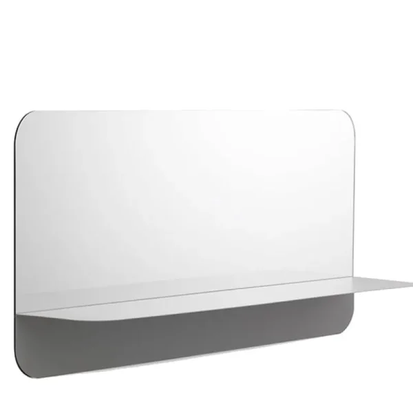 Normann Copenhagen Badezimmerspiegel | Spiegel^Spiegel Horizon horizontal, grau