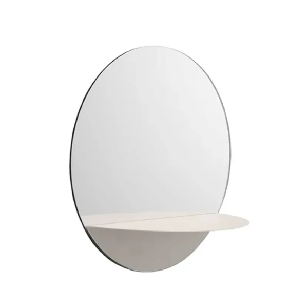 Normann Copenhagen Badezimmerspiegel | Spiegel^Spiegel Horizon rund, weiß