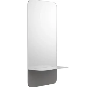 Normann Copenhagen Badezimmerspiegel | Spiegel^Spiegel Horizon vertikal, grau